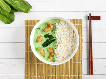 Green Thai Curry with Rice - Chicken