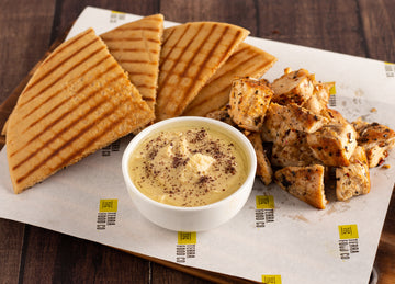 Grilled Chicken and Hummus